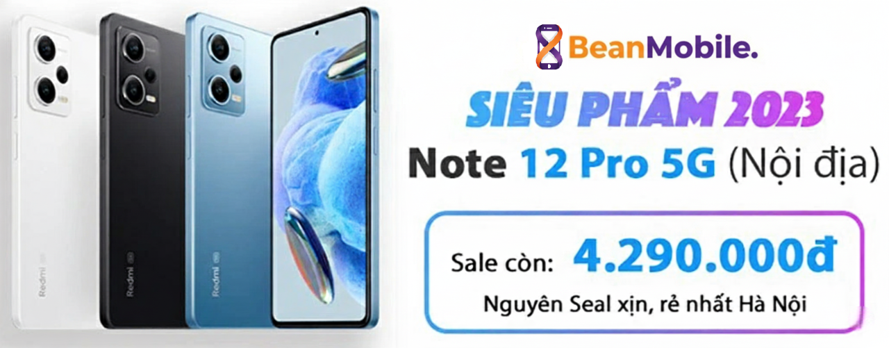 Redmi Note 12 Pro
SALE CÒN 4,xx